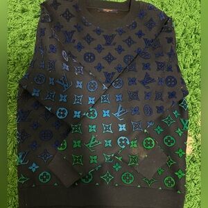 Louis Vuitton 2022 Gradient Monogram Fil Coup Sweatshirt